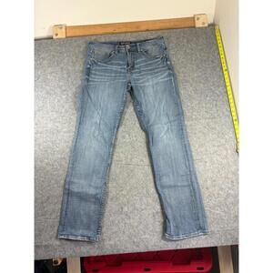 Salvage Supply BKE Buckle Jeans Mens 33x32 Blue Anarchy Straight Relaxed Fit